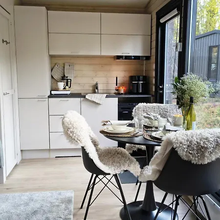 Chalet Lapland Landscape With Nature View, Sauna, Fireplace And Kitchen, Saariselka, Tankavaara, Gold Village Tankavaara