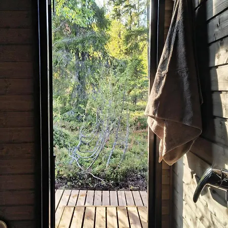 Lapland Landscape With Nature View, Sauna, Fireplace And Kitchen, Saariselka, Tankavaara, Gold Village Chalet