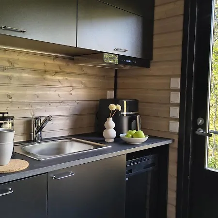 Lapland Landscape With Nature View, Sauna, Fireplace And Kitchen, Saariselka, Tankavaara, Gold Village Tankavaara