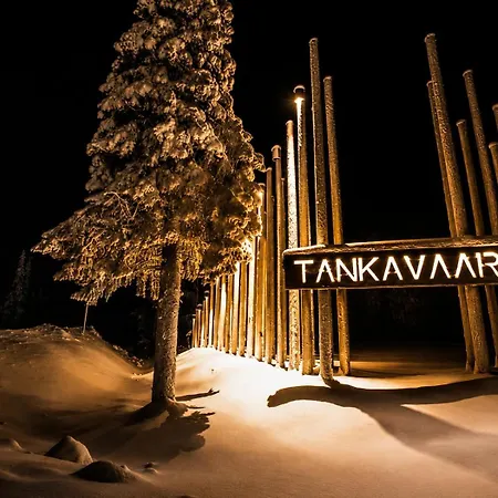 Lapland Landscape With Nature View, Sauna, Fireplace And Kitchen, Saariselka, Tankavaara, Gold Village Chalet